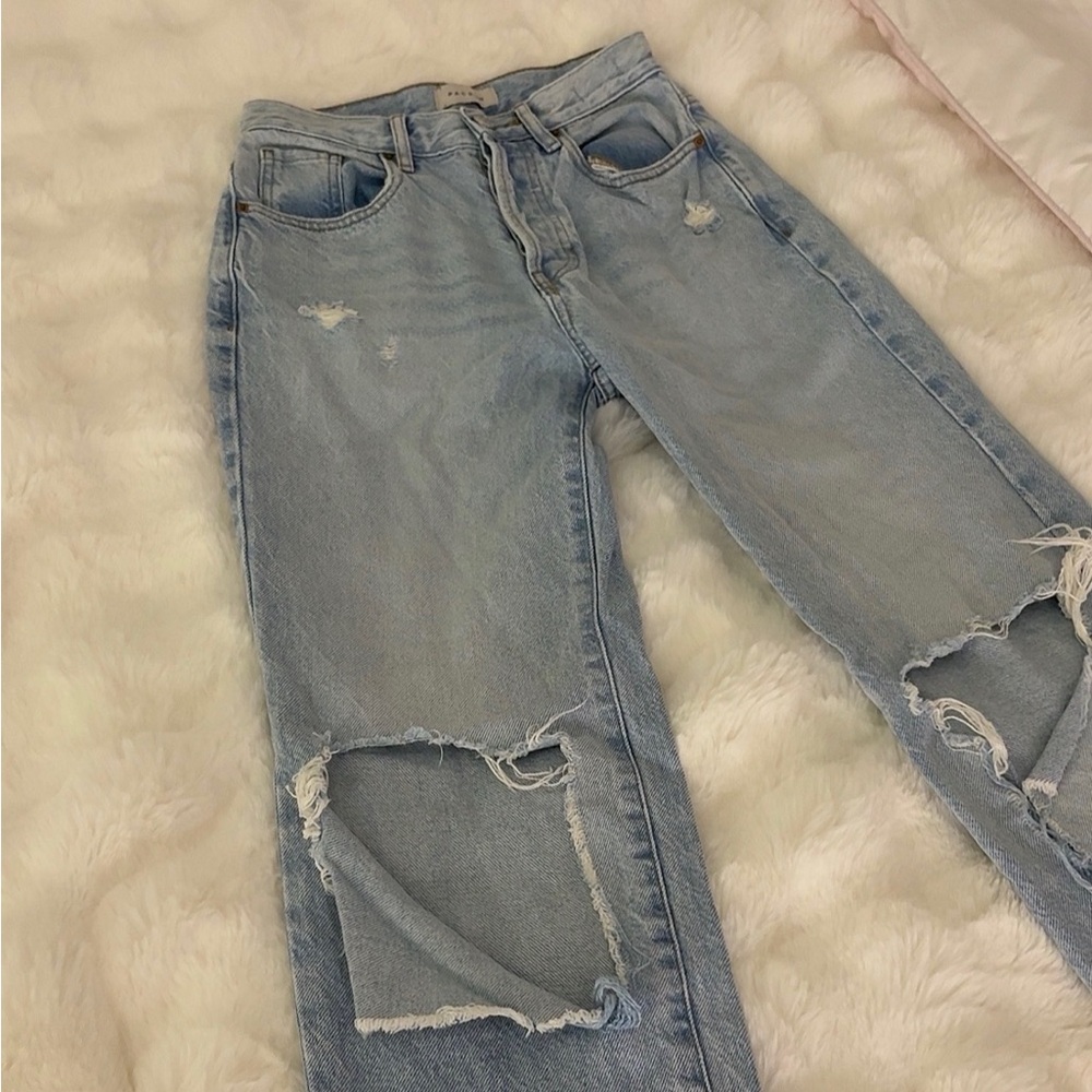 American Eagle Outfitters high-rise Dad Jeans